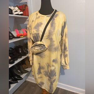NWOT Tie Dye Long Sleeve Tunic Top